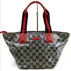 ✅ SOLD Authentic Gucci Coated GG Canvas